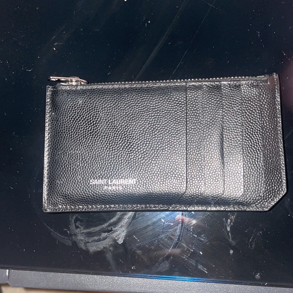 Saint Laurent Zip card holder - Picture 4 of 5